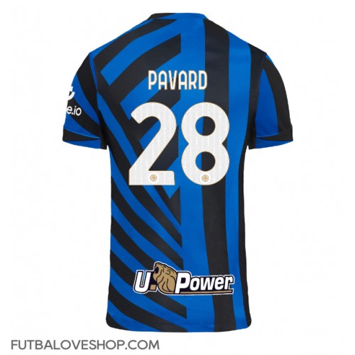 Dres Inter Milan Benjamin Pavard #28 Domáci 2024-25 Krátky Rukáv